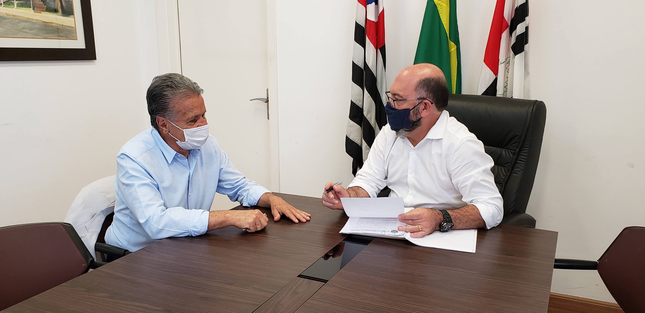 Prefeito Jaime Cruz e Dr. Dario definem integrantes do Comitê de Transição