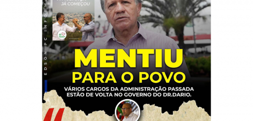 Vice-prefeito de Vinhedo afirma que Dario não está cumprindo as promessas de campanha