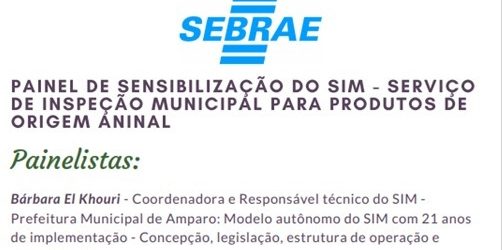 Sebrae e Prefeitura promovem curso gratuito online sobre produtos de origem animal