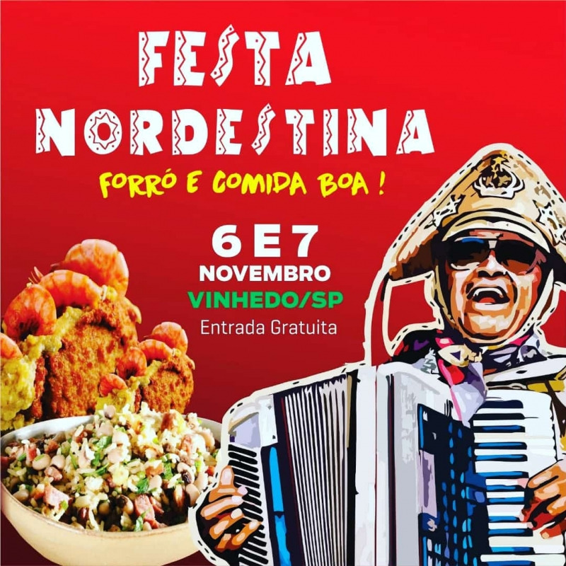 Festa da Cultura e Tradições Nordestinas de Vinhedo acontece nos dias 6 e 7 de novembro